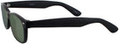 Wayfarer Matte Black Rat Pack Progressive Reading Sunglasses View #3