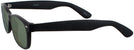 Wayfarer Matte Black Rat Pack Bifocal Reading Sunglasses View #3