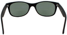 Wayfarer Matte Black Rat Pack Bifocal Reading Sunglasses View #4