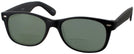 Wayfarer Matte Black Rat Pack Bifocal Reading Sunglasses View #1