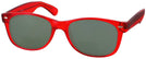 Wayfarer Red Rat Pack Progressive Reading Sunglasses View #1