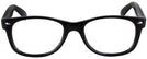 Wayfarer Shiny Black Rat Pack Computer Style Progressive View #2