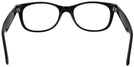 Wayfarer Shiny Black Rat Pack Computer Style Progressive View #4