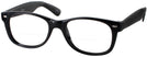 Wayfarer Shiny Black Rat Pack Bifocal View #1