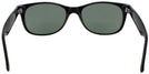 Wayfarer Shiny Black Rat Pack Progressive Reading Sunglasses View #4