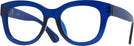 Oversized Persian Blue Carrie Anne Single Vision Full Frame View #1