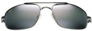 Rectangle Gunmetal / Grey Lens Maui Jim Kahuna 162 View #2