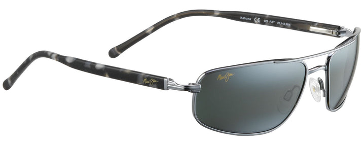 Rectangle Gunmetal / Grey Lens Maui Jim Kahuna 162 View #1