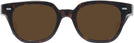 Square Classic Tortoise Kala 8mm Progressive Reading Sunglasses View #2