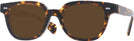 Square Tortoise Kala 8mm Progressive Reading Sunglasses View #1