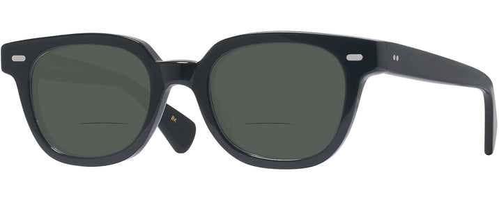 Square Black Kala 8mm Bifocal Reading Sunglasses View #1