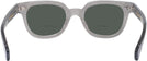 Square Translucent Gray Kala 8mm Bifocal Reading Sunglasses View #4