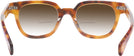 Square Honey Tortoise Kala 8mm w/ Gradient Bifocal Reading Sunglasses View #4