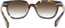 Square Tortoise Kala 8mm w/ Gradient Bifocal Reading Sunglasses View #4