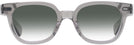 Square Translucent Gray Kala 8mm w/ Gradient Progressive Reading Sunglasses View #2