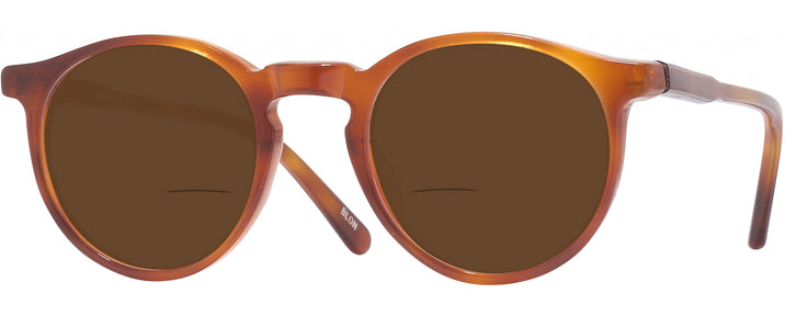 Round Blond Kala 903 Bifocal Reading Sunglasses View #1
