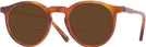 Round Blond Kala 903 Bifocal Reading Sunglasses View #1