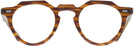 Round Honey Brown Kala Arty Progressive No-Lines View #2