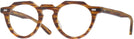 Round Honey Brown Kala Arty Single Vision Full Frame View #1