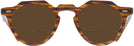 Round Honey Brown Kala Arty Bifocal Reading Sunglasses View #2