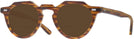 Round Honey Brown Kala Arty Bifocal Reading Sunglasses View #1