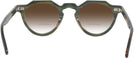Round Green/yellow Kala Arty w/ Gradient Bifocal Reading Sunglasses View #4