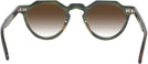 Round Green/yellow Kala Arty w/ Gradient Progressive Reading Sunglasses View #4