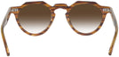 Round Honey Brown Kala Arty w/ Gradient Progressive Reading Sunglasses View #4