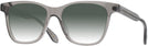 Square Translucent Grey Kala Fitzgerald w/ Gradient Progressive Reading Sunglasses View #1
