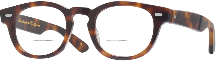 Round Amber Kala Kalifornia Bifocal View #1