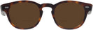Round Amber Kala Kalifornia Bifocal Reading Sunglasses View #2