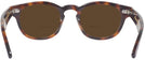 Round Amber Kala Kalifornia Bifocal Reading Sunglasses View #4