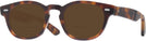 Round Amber Kala Kalifornia Bifocal Reading Sunglasses View #1