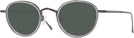 Round Gun Metal With Gray Kala Legacy w/ Insert Bifocal Reading Sunglasses View #1