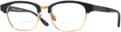 ClubMaster Black/Gold Kala Malcolm Bifocal View #1