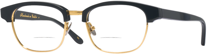 ClubMaster Black/Gold Kala Malcolm Bifocal View #1