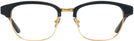 ClubMaster Black/Gold Kala Malcolm Progressive No-Lines View #2