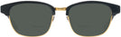 ClubMaster Black/Gold Kala Malcolm Bifocal Reading Sunglasses View #2