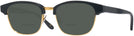 ClubMaster Black/Gold Kala Malcolm Bifocal Reading Sunglasses View #1