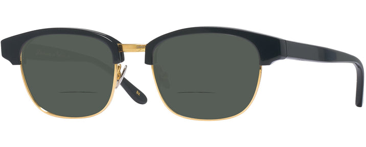 ClubMaster Black/Gold Kala Malcolm Bifocal Reading Sunglasses View #1