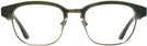 ClubMaster Green/gold Kala Malcolm Progressive No-Lines View #2