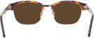 ClubMaster Amber/Gold Kala Malcolm Progressive Reading Sunglasses View #4