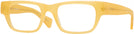 Rectangle Matte Yellow Kala Max Single Vision Full Frame View #1