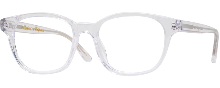 Square Crystal Clear Kala Morgan Fremont Single Vision Full Frame View #1