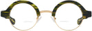 Round Amazon Green With Gold Kala Omega Bifocal View #2