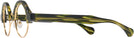 Round Amazon Green With Gold Kala Omega Computer Style Progressive View #3