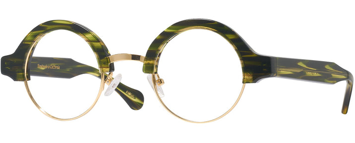 Round Amazon Green With Gold Kala Omega Computer Style Progressive View #1