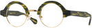 Round Amazon Green With Gold Kala Omega Computer Style Progressive View #1