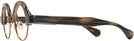 Round Brown Smoke With Orange Kala Omega Progressive No-Lines View #3