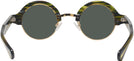 Round Amazon Green With Gold Kala Omega Progressive Reading Sunglasses View #4